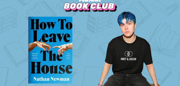 Nathan Newman and the cover of How to Leave the House