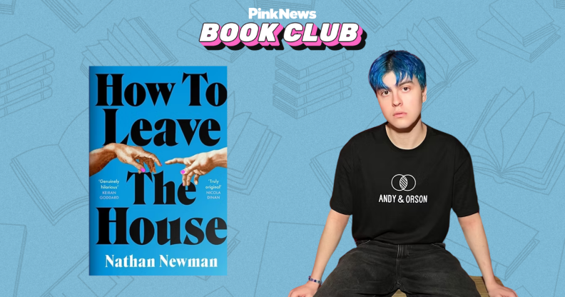 Nathan Newman and the cover of How to Leave the House