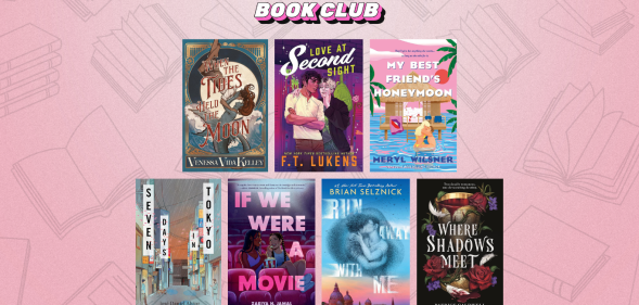 The covers of 8 queer books releasing in April