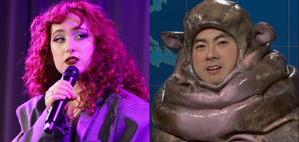 Chappell Roan and Bowen Yang