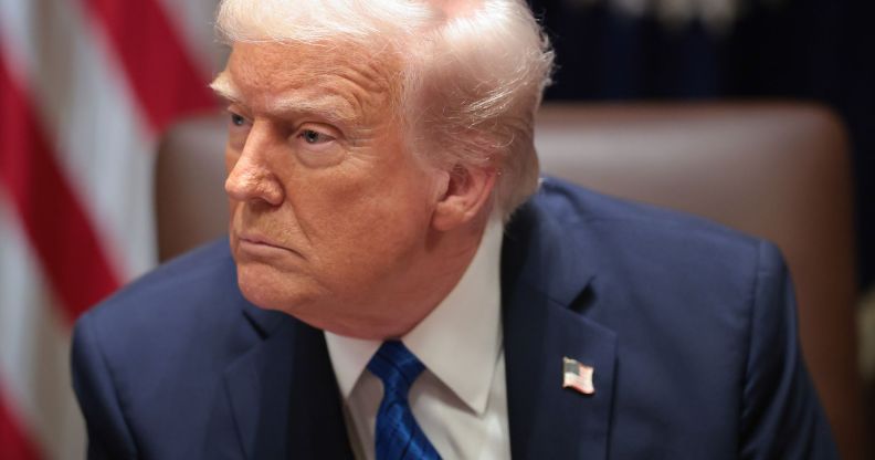 Donald Trump, pictured.