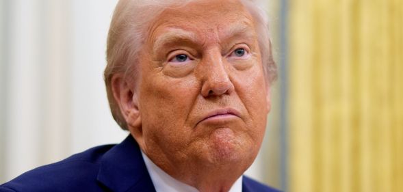 Donald Trump, pictured.