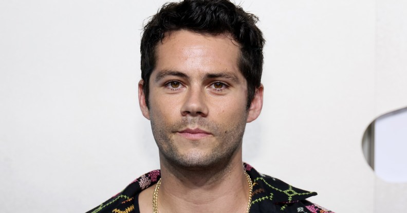 NEWARK, NEW JERSEY - AUGUST 28: Dylan O'Brien attends the 2022 MTV VMAs at Prudential Center on August 28, 2022 in Newark, New Jersey. (Photo by Dia Dipasupil/Getty Images)