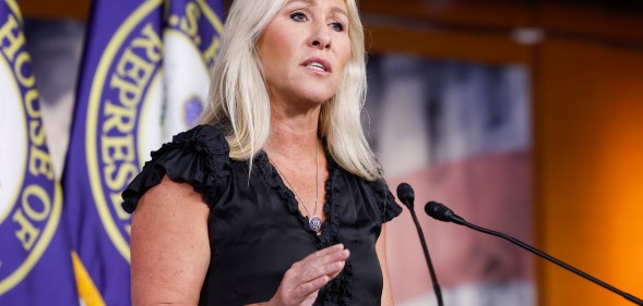 Marjorie Taylor Greene.