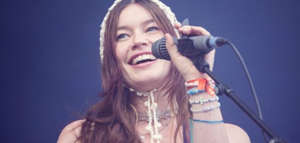 Rhian Teasdale of Wet Leg