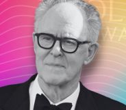 John Lithgow, edited into a gradient.