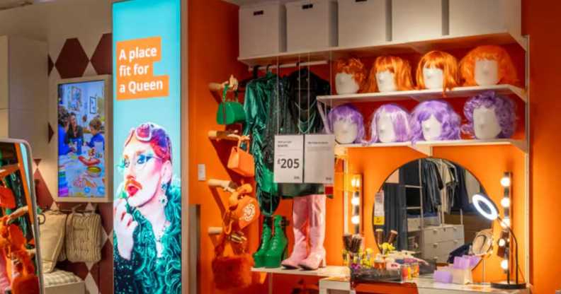 IKEA's new Oxford Street store features an co-created with a London-based drag queen.