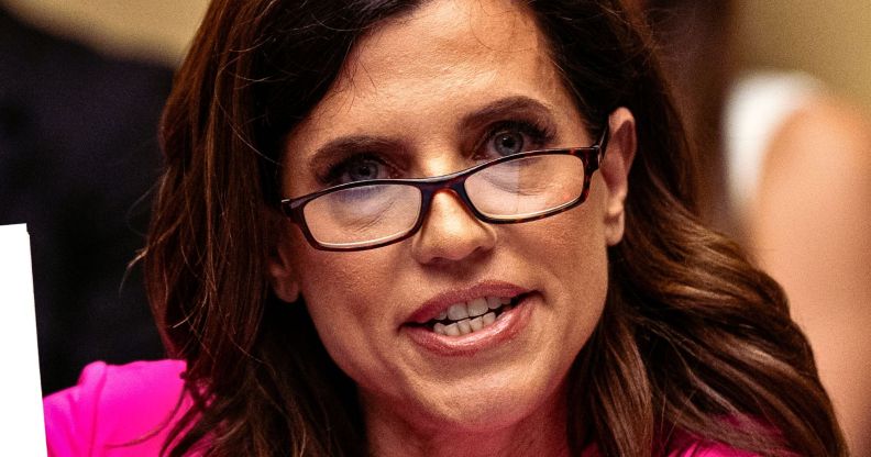 Nancy Mace, pictured.