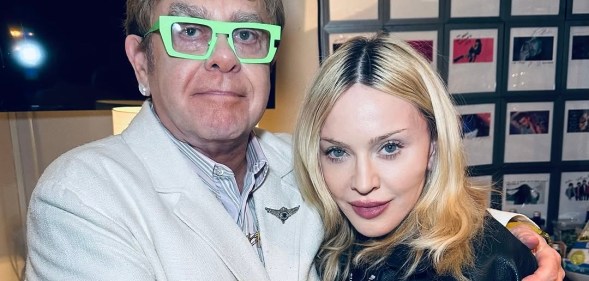 Madonna and Elton John