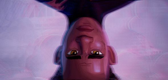 A still from Spider-Man: Beyond the Spider-Verse.