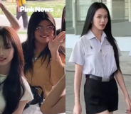 Thai trans women are exempt from military conscription as they're banned from serving in the armed forced. (PinkNews)