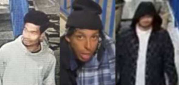 LAPD detectives are looking to speak to the three men pictured.