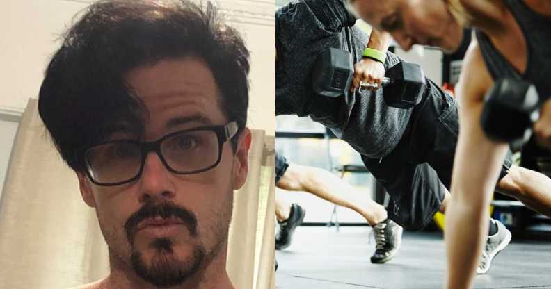 Damien McClean, the Brisbane man who claims he was told to stop making people “uncomfortable” by dancing between sets at World Gym