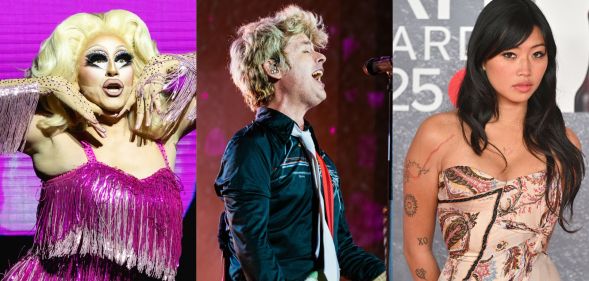 Trixie Mattel, Billie Joe Armstrong and beabadoobee