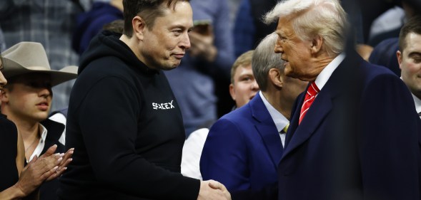 Elon Musk and Donald Trump