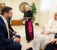 JD Vance and Pope Francis