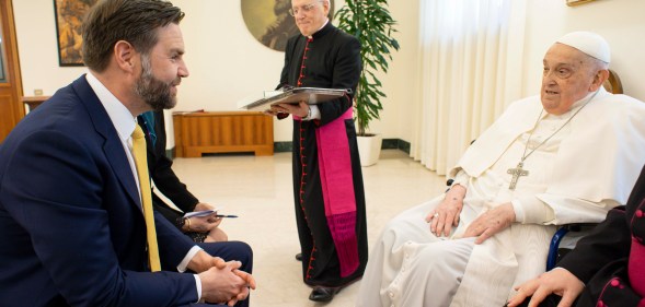 JD Vance and Pope Francis