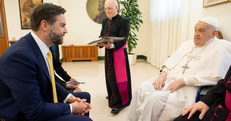 JD Vance and Pope Francis
