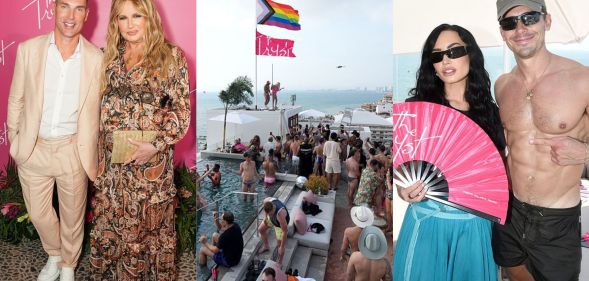 In pics: Jennifer Coolidge parties with Demi Lovato and Drag Race stars at opening of new gay resort