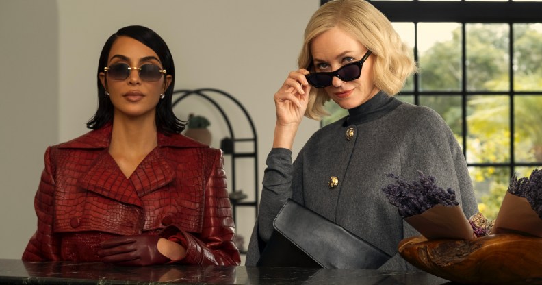 Kim Kardashian and Naomi Watts in All's Fair