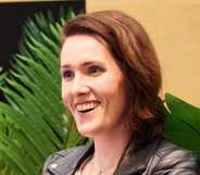 Abigail Thorn smiling