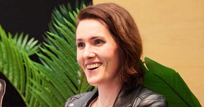 Abigail Thorn smiling