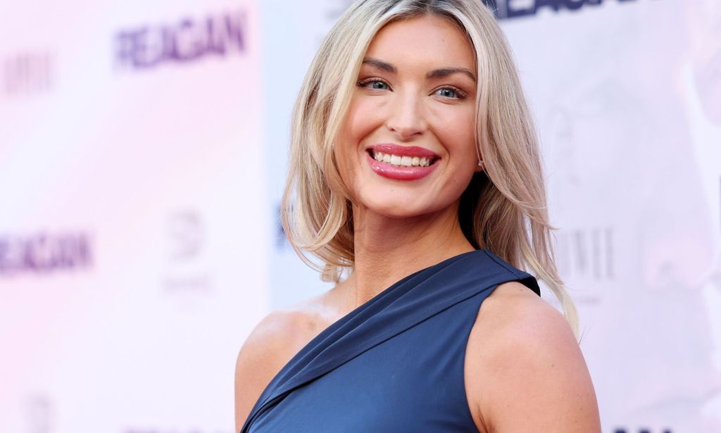 Camryn Kinsey pictured on a red carpet.