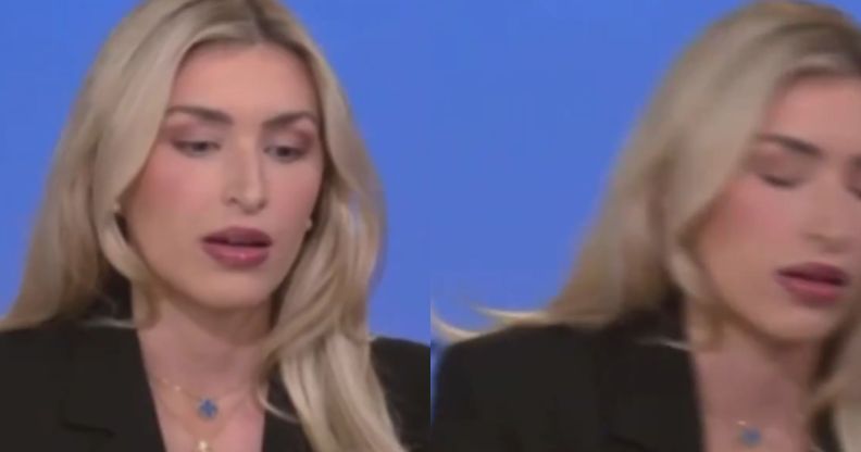 Former Trump staffer Camryn Kinsey fainted during a Fox News broadcast.