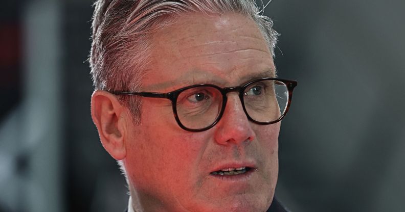 A close-up of Keir Starmer.