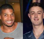 Dancing on Ice Star Colin Grafton and former NFL star Michael Sam are yet to confirm if they are seeing each other.