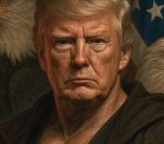 An AI-image of Donald Trump.