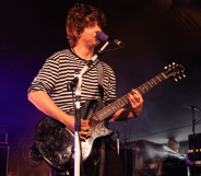 Trans artist NOAHFINNCE has called out Download Festival over its trans toilet policy. (Getty)