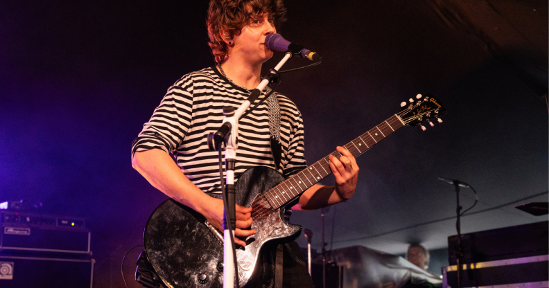 Trans artist NOAHFINNCE has called out Download Festival over its trans toilet policy. (Getty)