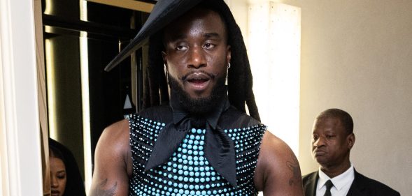 Shaboozey at The Mark Hotel before the 2025 Met Gala