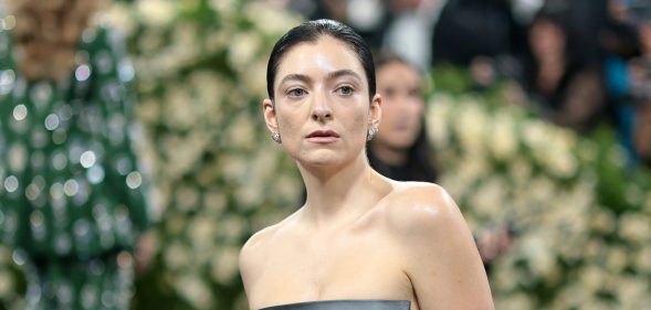 Lorde attends the 2025 Met Gala