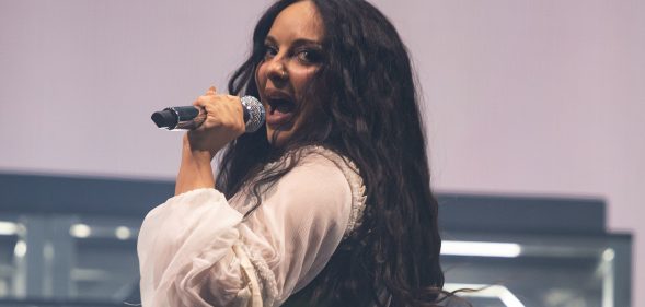 JADE performs at BBC Radio 1's Big Weekend.