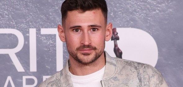 LONDON, ENGLAND - MARCH 01: (EDITORIAL USE ONLY) Jake Williamson attends The BRIT Awards 2025 at Intercontinental Hotel on March 01, 2025 in London, England. (Photo by Lia Toby/Getty Images)