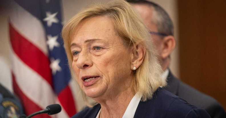Maine Governor Janet Mills.