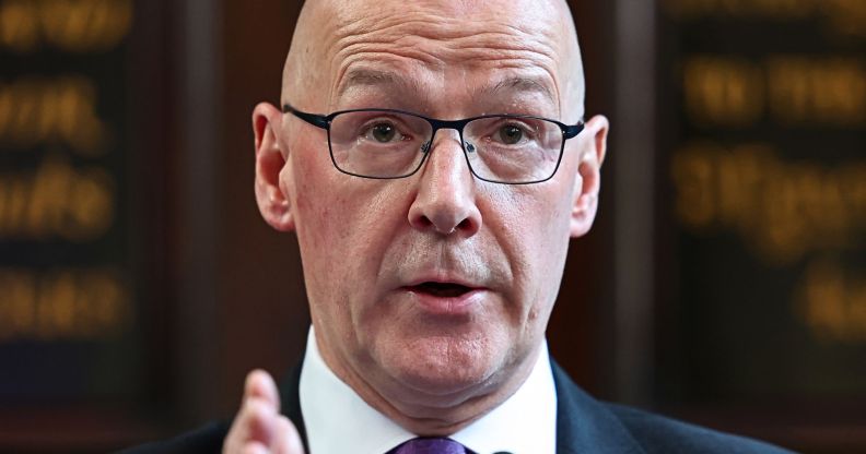 SNP First Minister John Swinney.