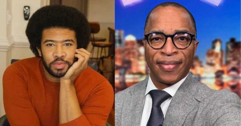 Eugene Daniels and Jonathan Capehart