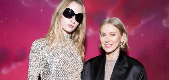 Kai Schreiber and Naomi Watts attend 'Mother Daughter Holy Spirit Trans Rights Fundraiser' at Gitano on May 22, 2025 in New York City.