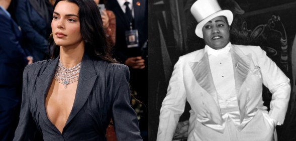 Images of Kendall Jenner and Gladys Bentley