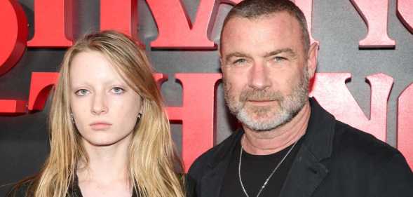 Kai Schreiber and Liev Schreiber pose together.