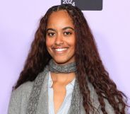 Former US president Barack Obama's daughter Malia Obama