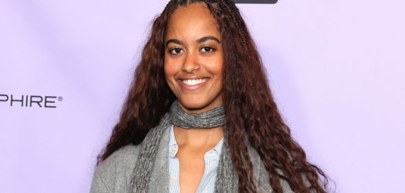 Former US president Barack Obama's daughter Malia Obama