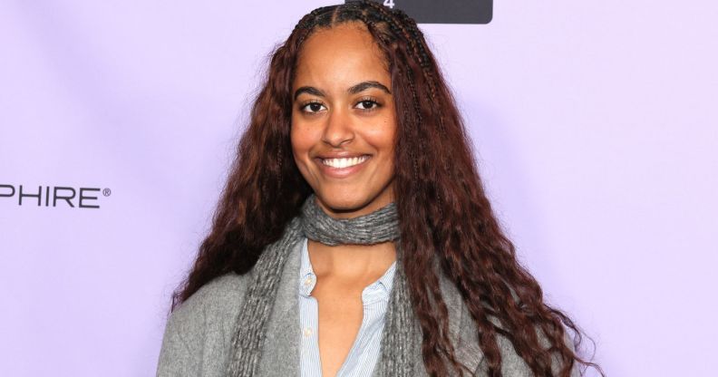 Former US president Barack Obama's daughter Malia Obama