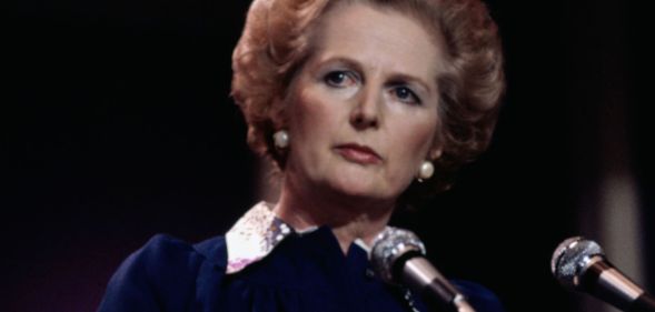 Margaret Thatcher, pictured.