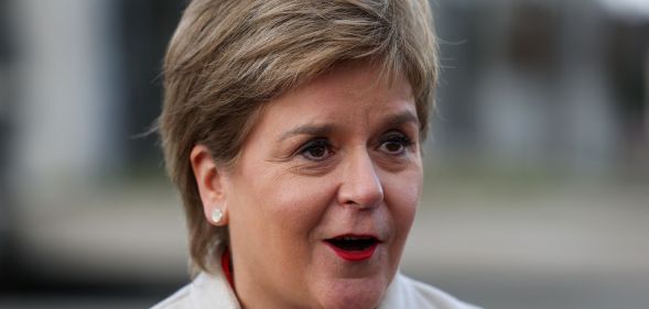 Nicola Sturgeon, pictured.