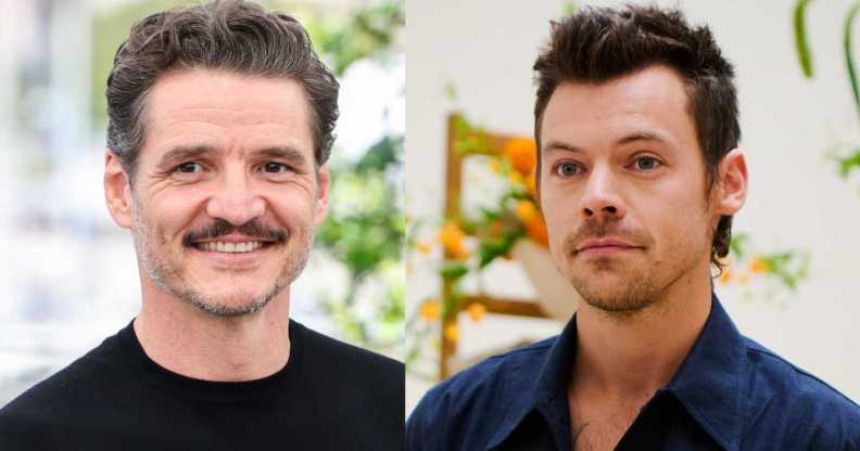 Pedro Pascal and Harry Styles