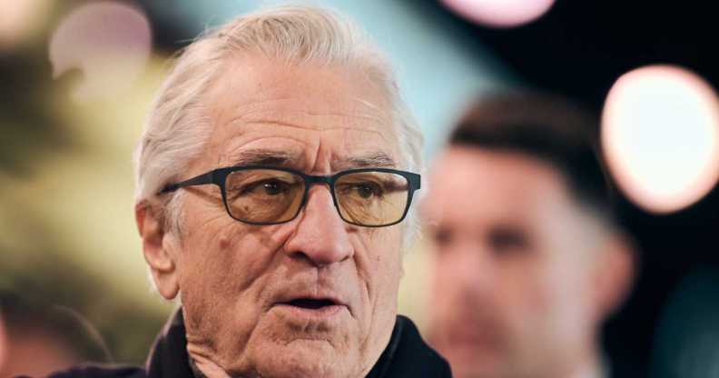 Robert De Niro attends "The Alto Knights" European Premiere at the Curzon Mayfair on March 13, 2025 in London, England.